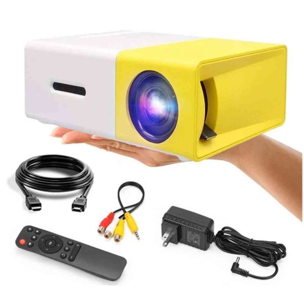 Proyector Mini Led Caja Amarilla - Imagen 2