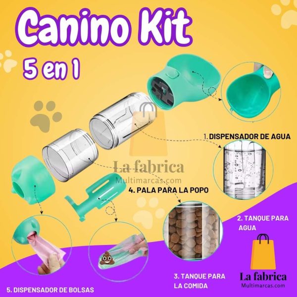 Canino Kit Multifuncional 5 en 1 - Imagen 3