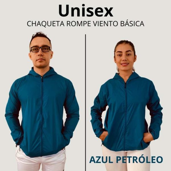 Chaqueta Rompe Viento Básica - Imagen 2