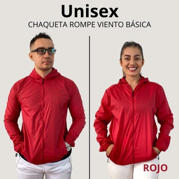 Chaqueta Rompe Viento Básica - Imagen 3